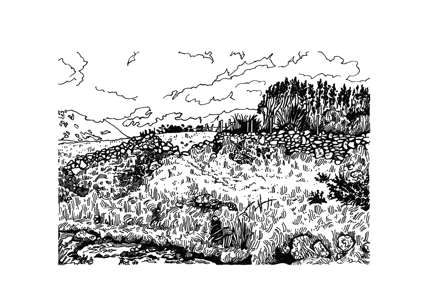 Slievemór Road, Dooagh